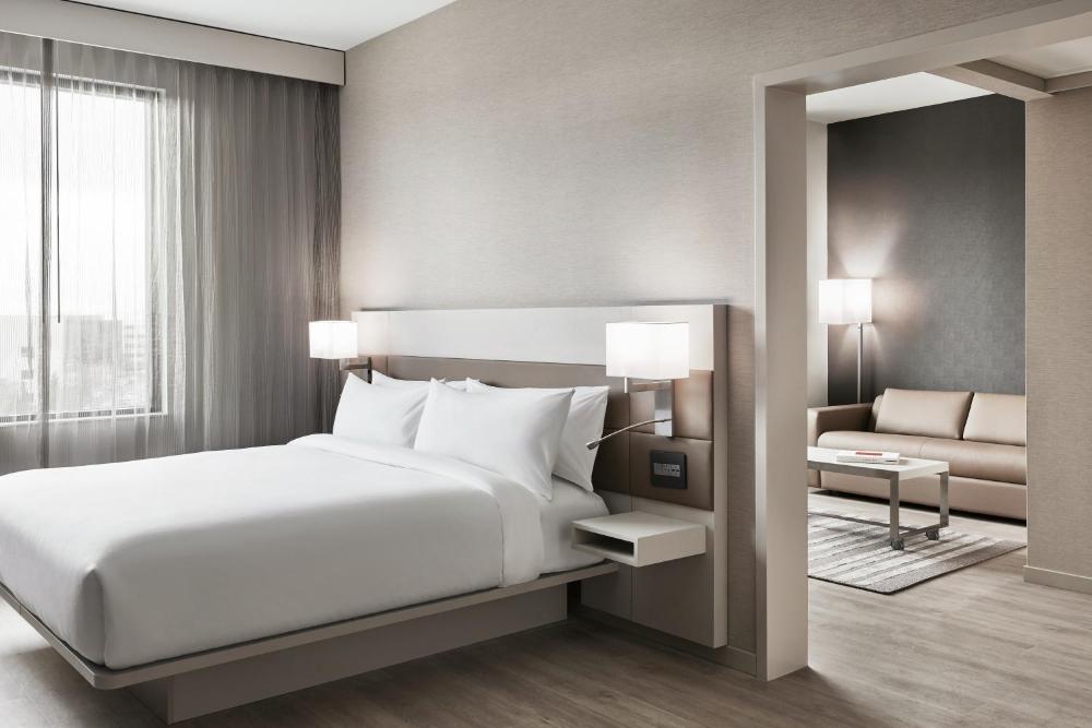 1 Bedroom Suite, 1 King, Sofa bed interior